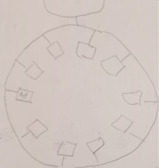 Budynek na wyspie w Kostce Xant